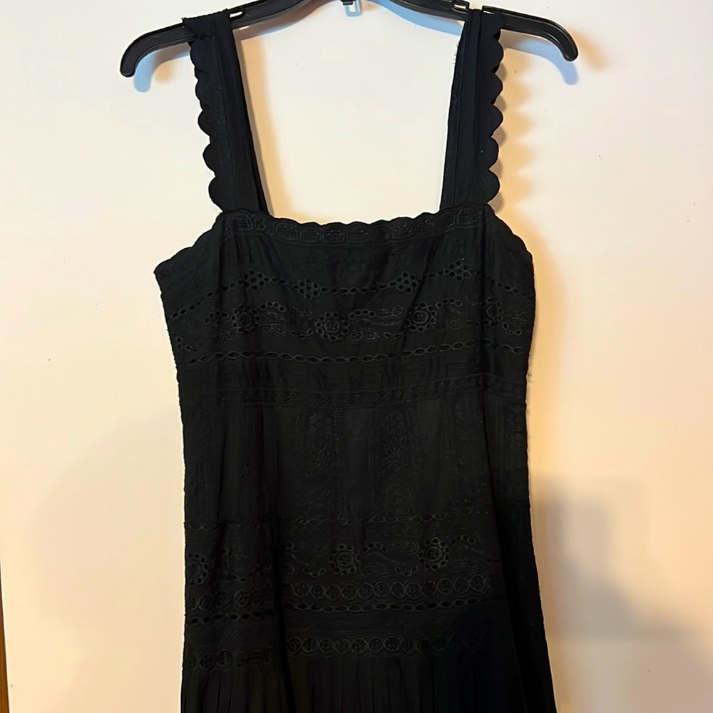 Catherine Malandrino Black angle length dress